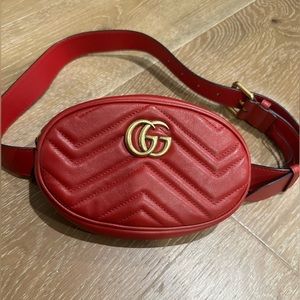 Gucci GG marmont belt bag Fanny pack NWOT